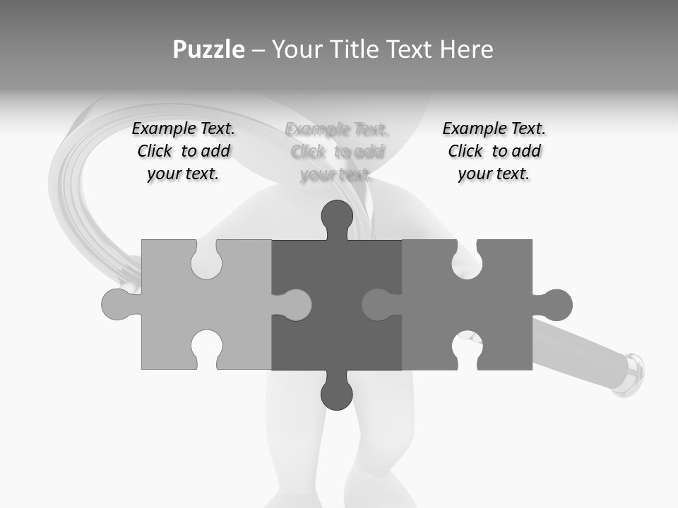 Identification Character Optical PowerPoint Template