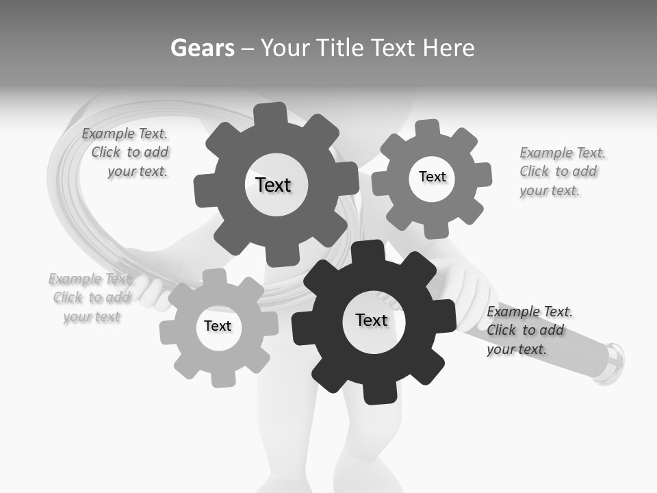 Identification Character Optical PowerPoint Template