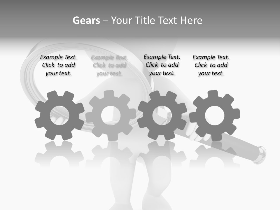 Identification Character Optical PowerPoint Template