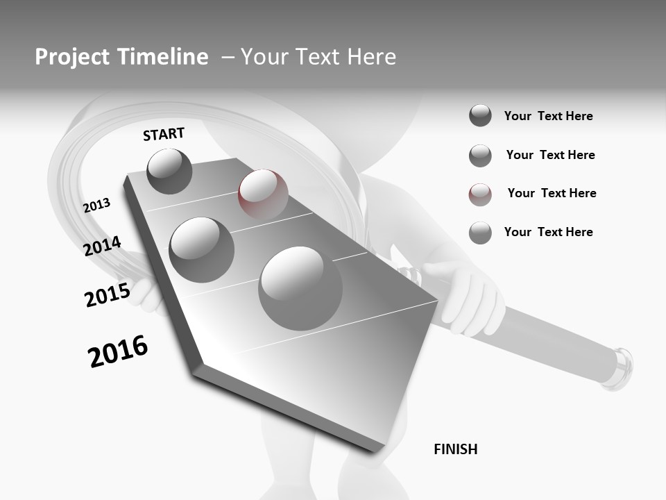 Identification Character Optical PowerPoint Template