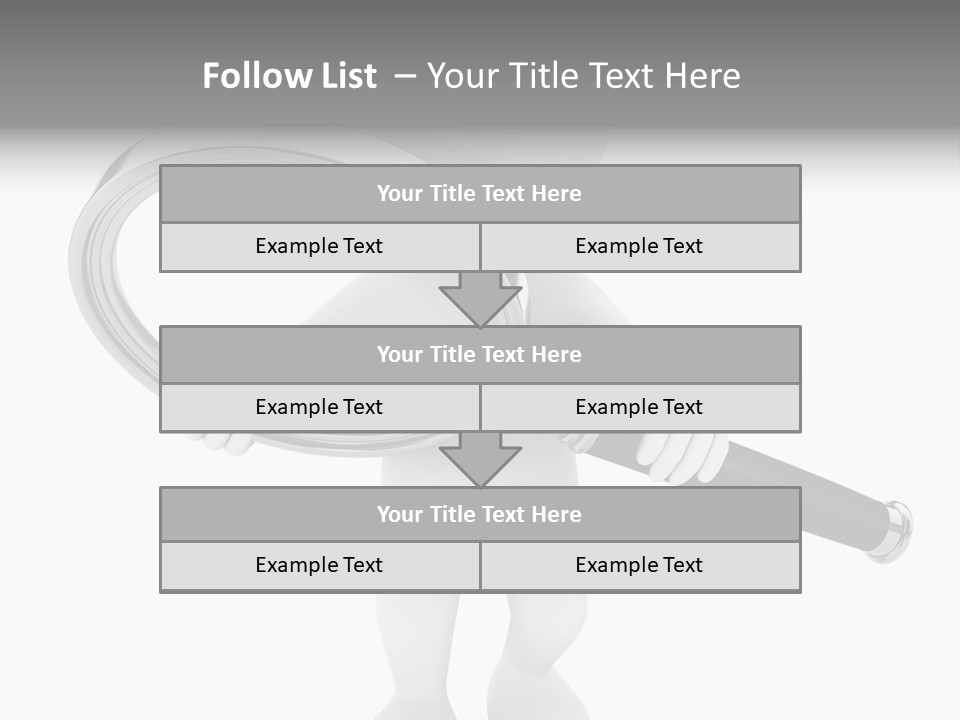 Identification Character Optical PowerPoint Template