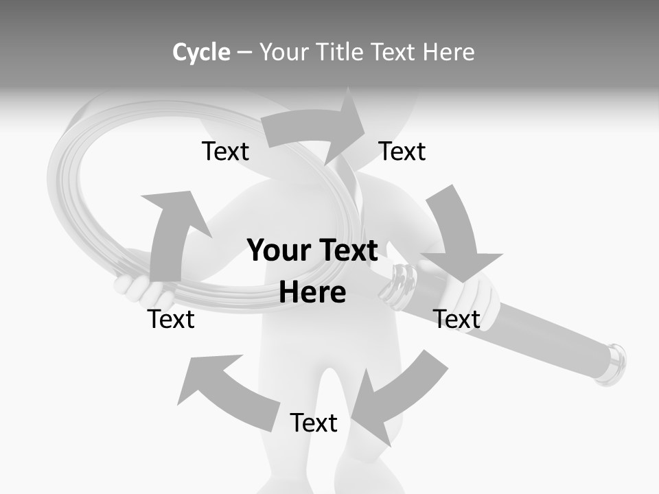 Identification Character Optical PowerPoint Template