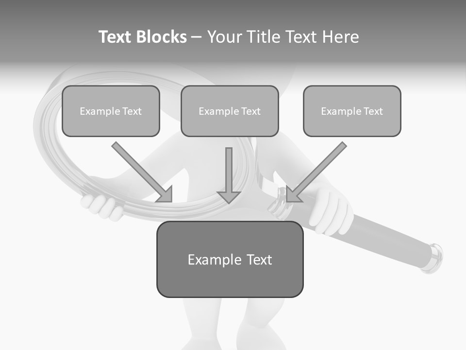 Identification Character Optical PowerPoint Template