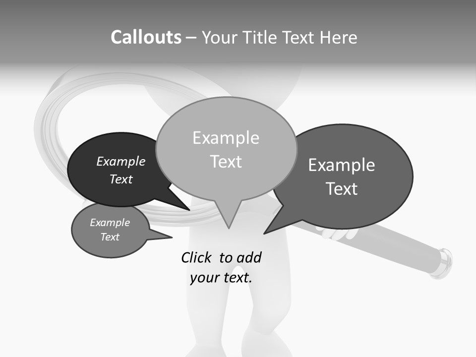 Identification Character Optical PowerPoint Template