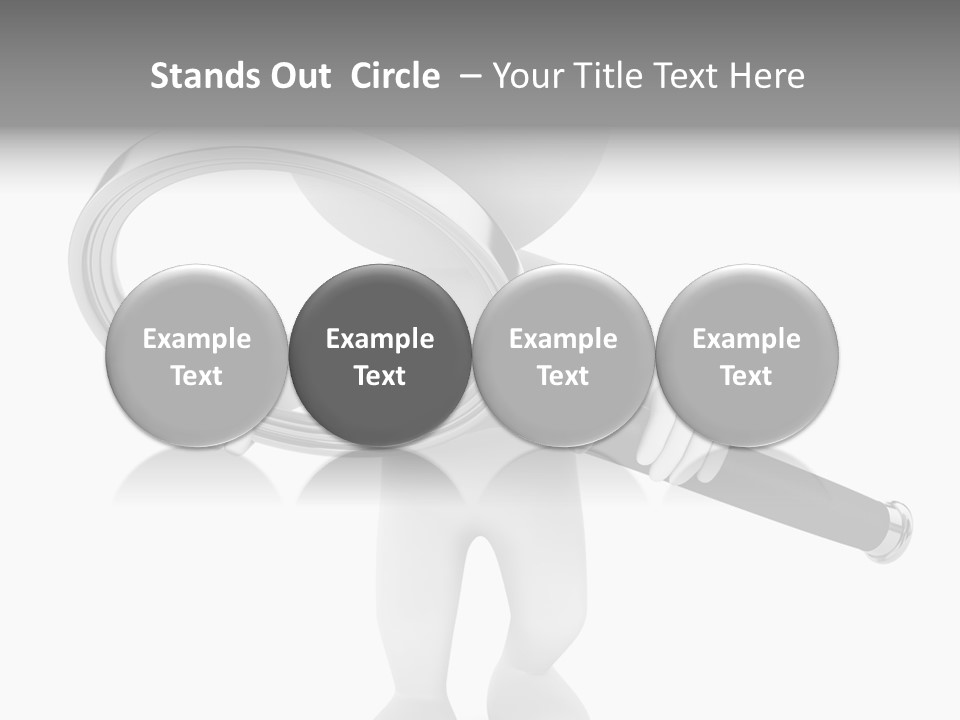 Identification Character Optical PowerPoint Template