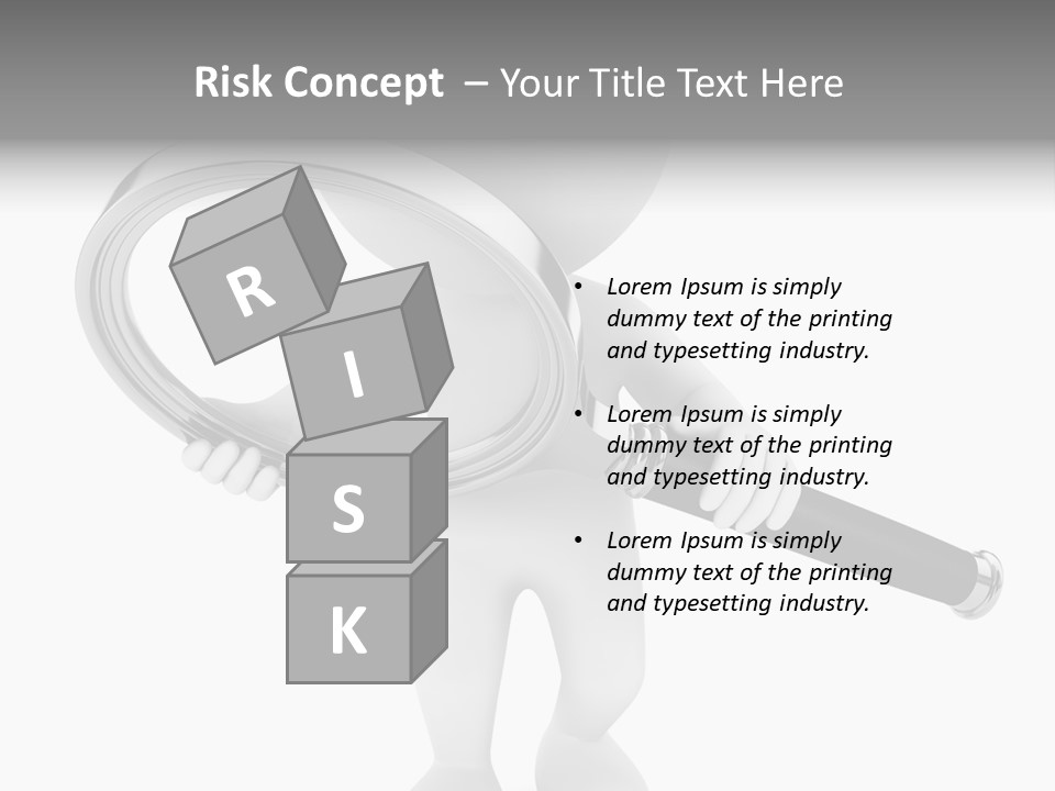 Identification Character Optical PowerPoint Template