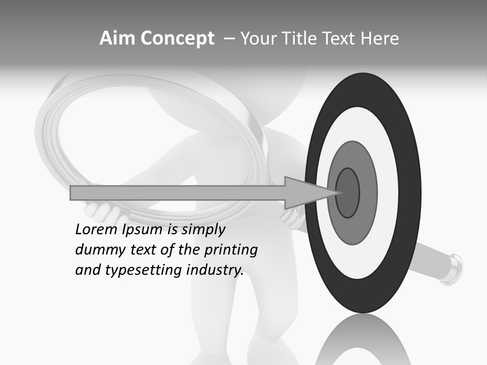 Identification Character Optical PowerPoint Template