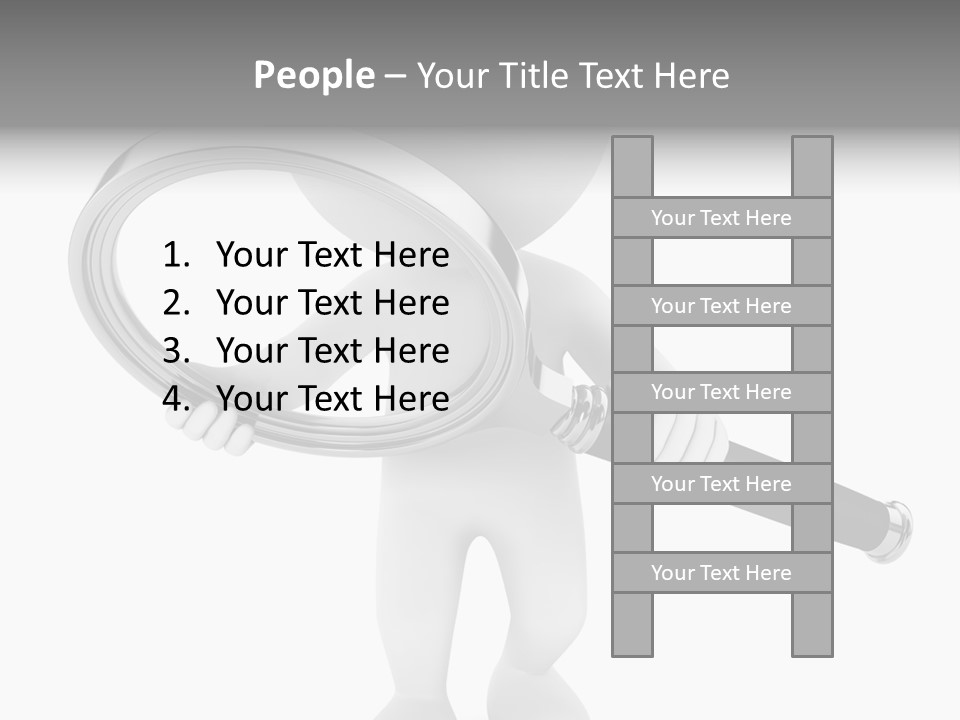 Identification Character Optical PowerPoint Template