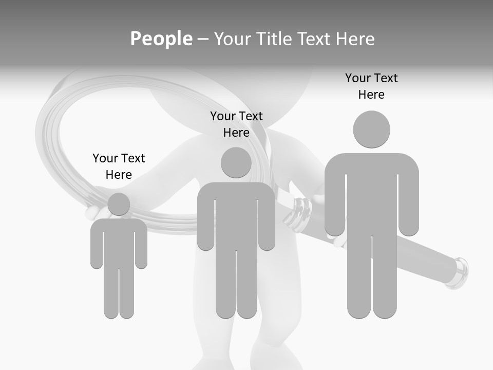 Identification Character Optical PowerPoint Template