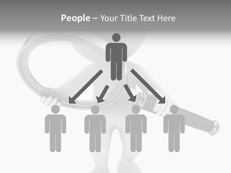 Identification Character Optical PowerPoint Template