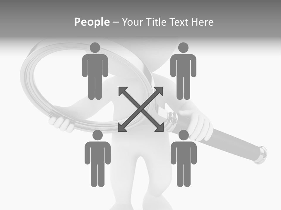 Identification Character Optical PowerPoint Template