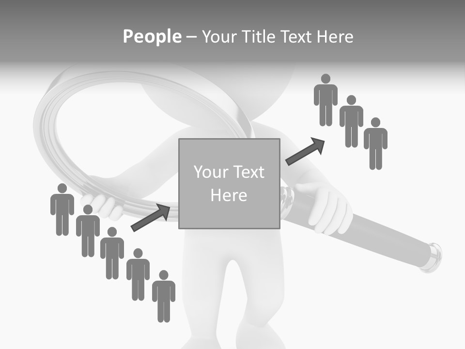 Identification Character Optical PowerPoint Template