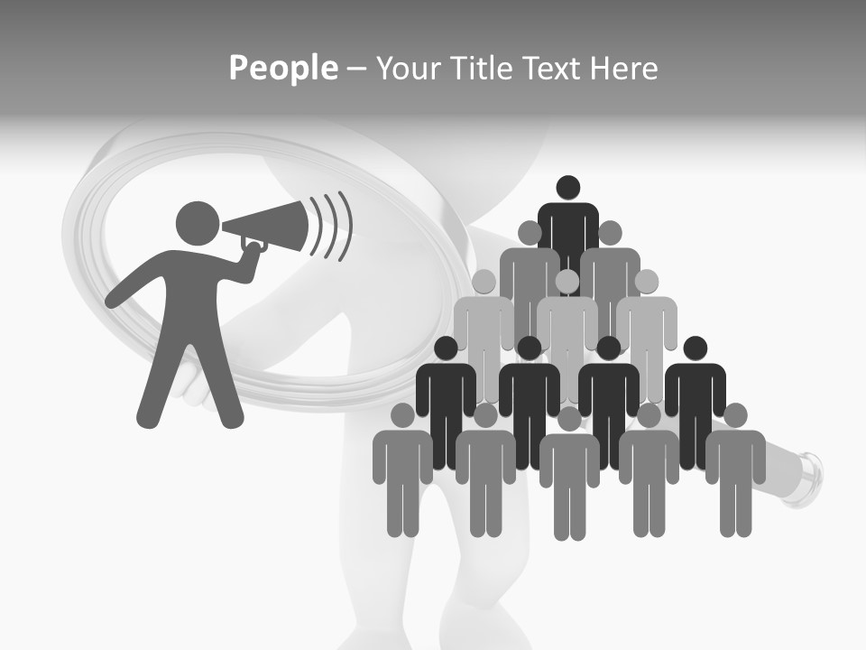 Identification Character Optical PowerPoint Template