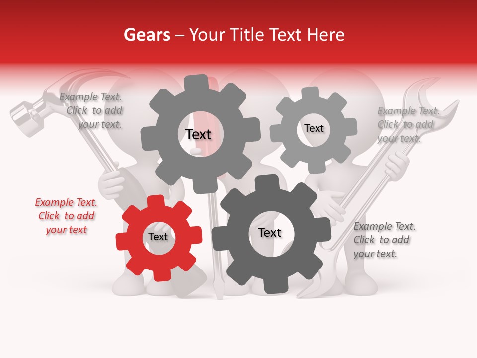 Builder Steel Construction PowerPoint Template