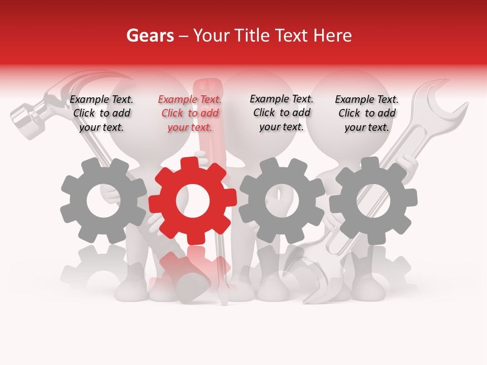 Builder Steel Construction PowerPoint Template