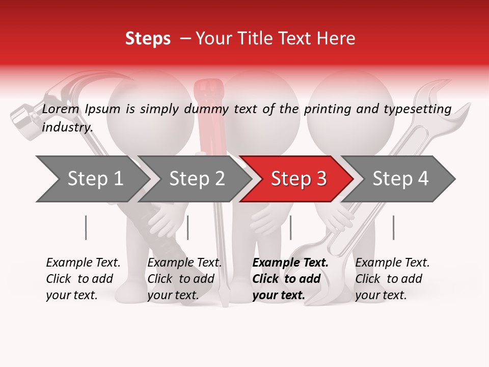 Builder Steel Construction PowerPoint Template