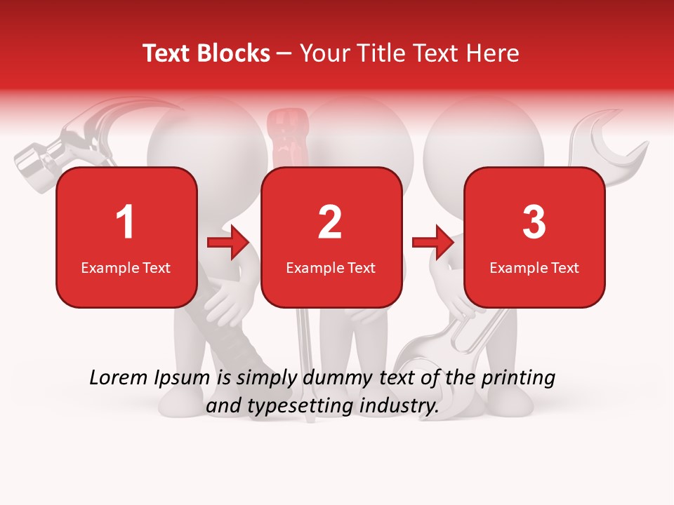 Builder Steel Construction PowerPoint Template