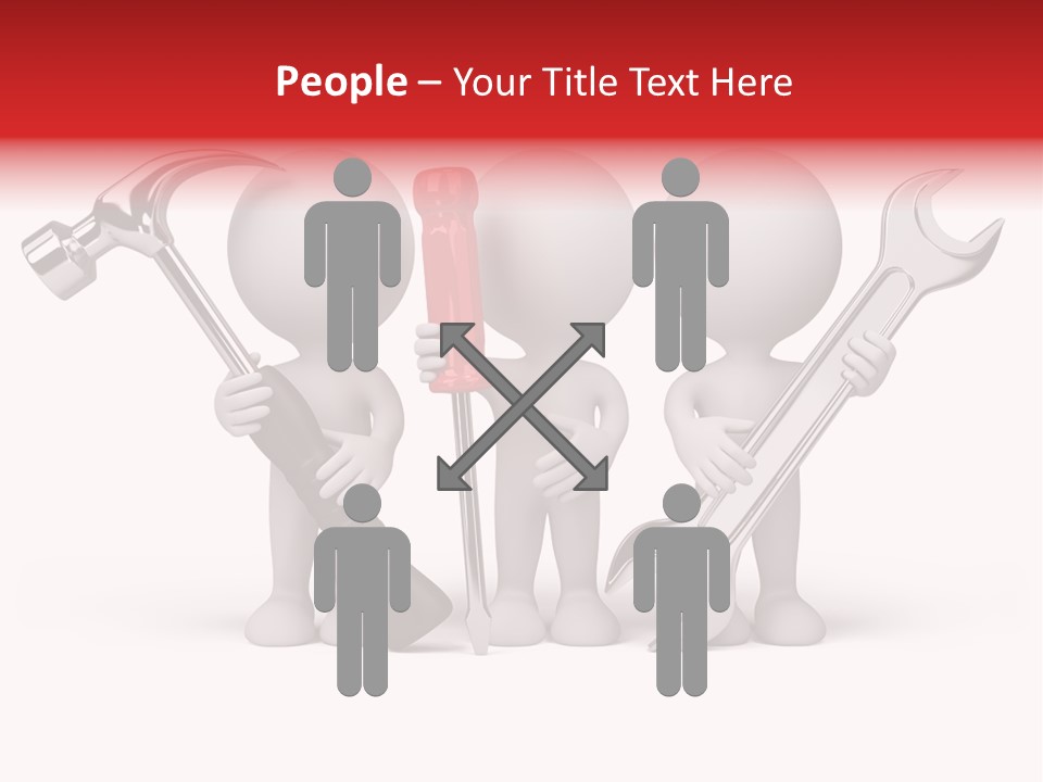 Builder Steel Construction PowerPoint Template