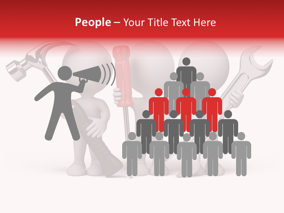 Builder Steel Construction PowerPoint Template