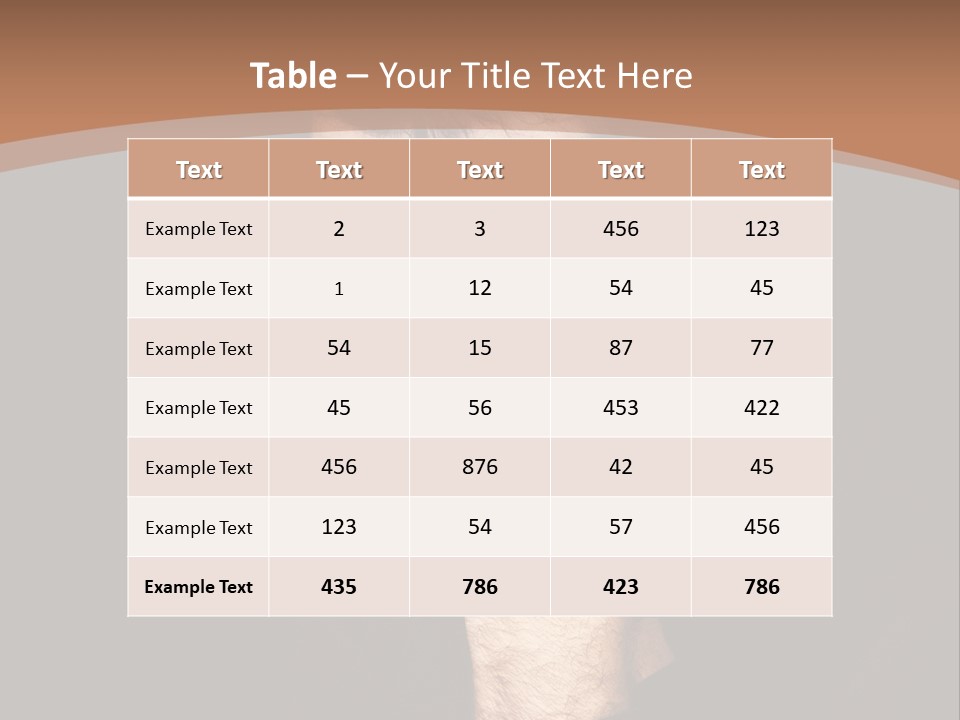 Man Concentrated Serious PowerPoint Template