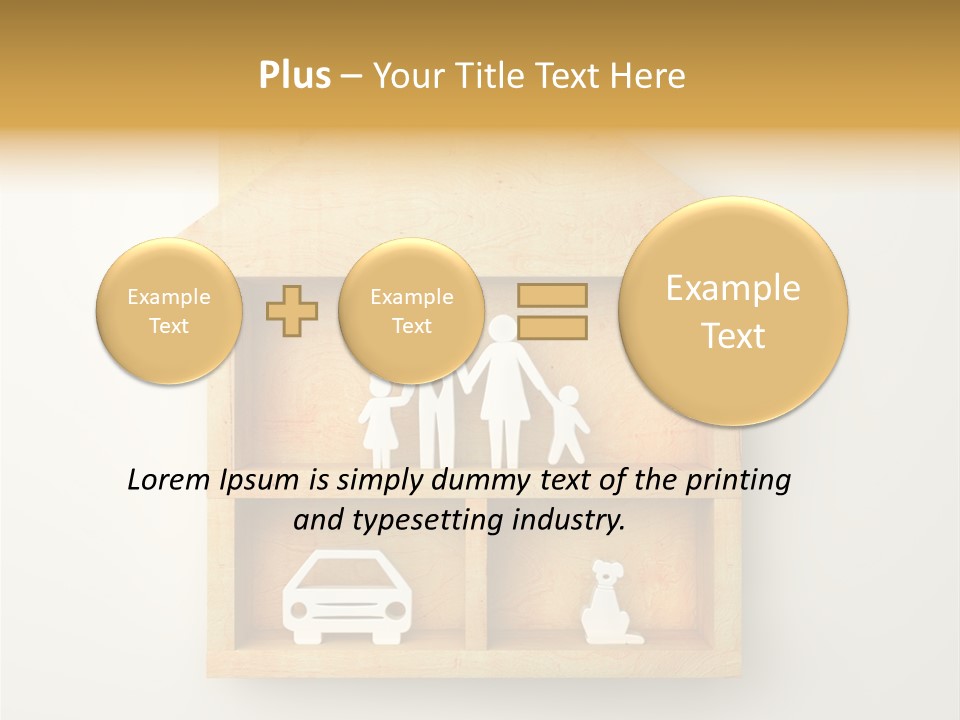 Itting Table Writing PowerPoint Template