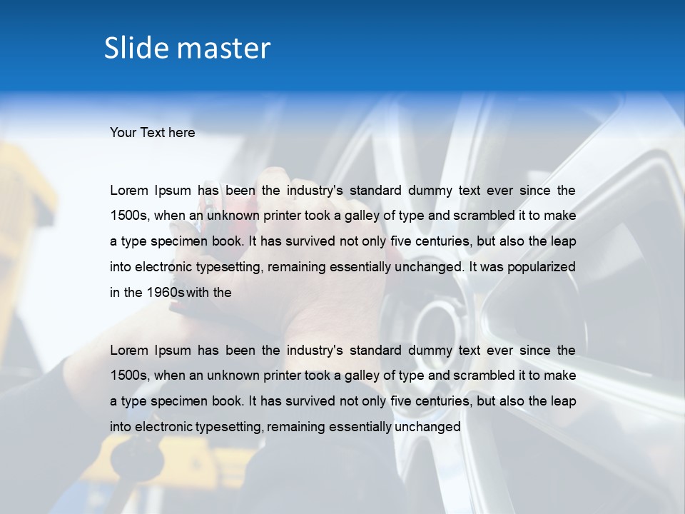 Inspection Job Damage PowerPoint Template