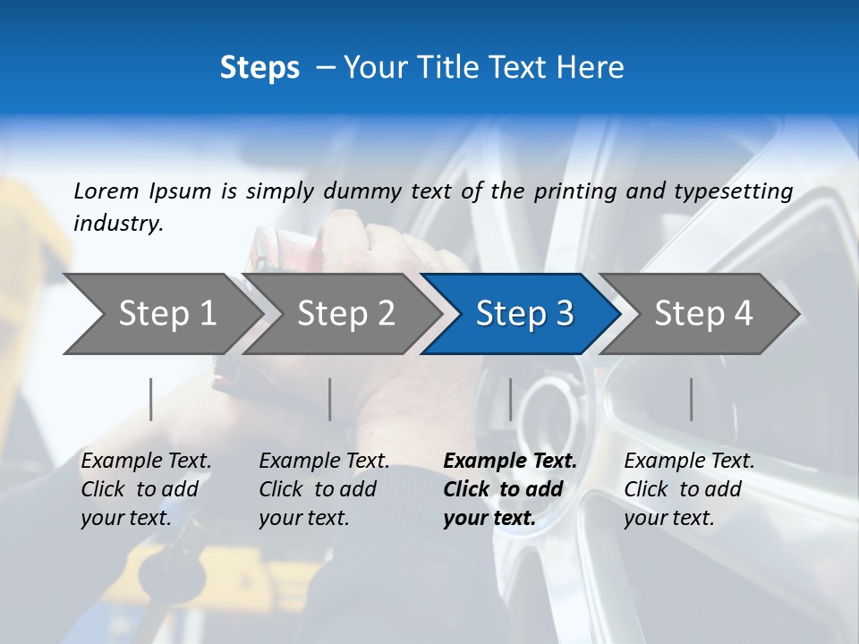 Inspection Job Damage PowerPoint Template