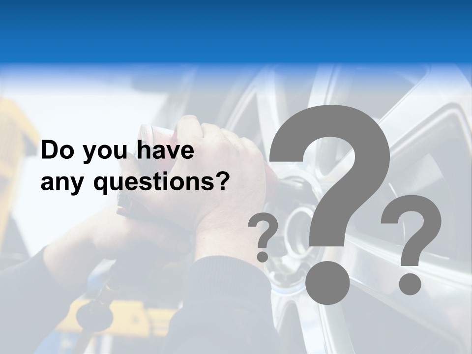 Inspection Job Damage PowerPoint Template