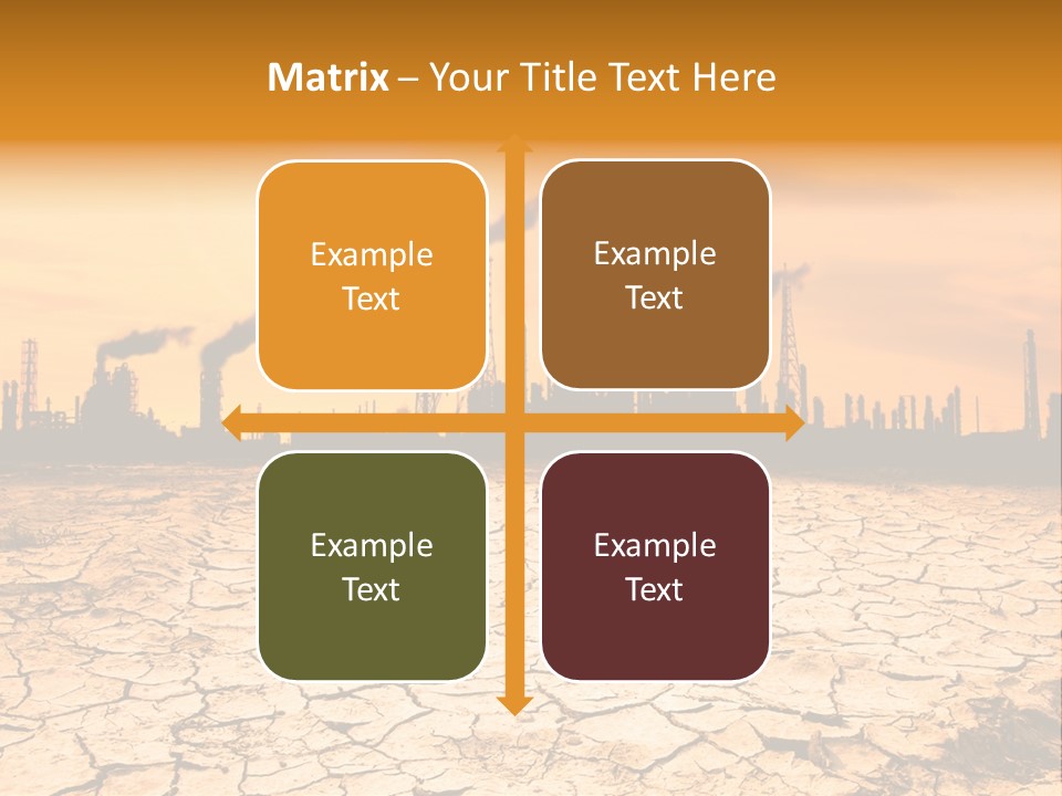 Energy Dioxide Crisis PowerPoint Template