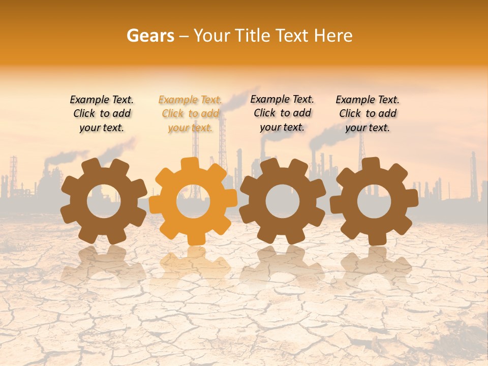 Energy Dioxide Crisis PowerPoint Template