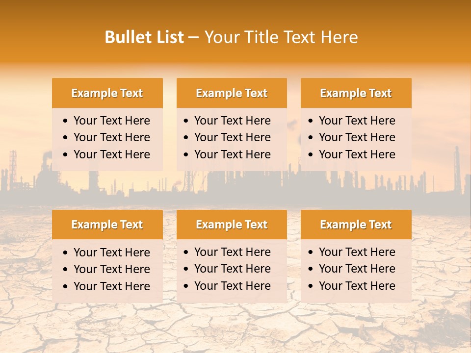 Energy Dioxide Crisis PowerPoint Template