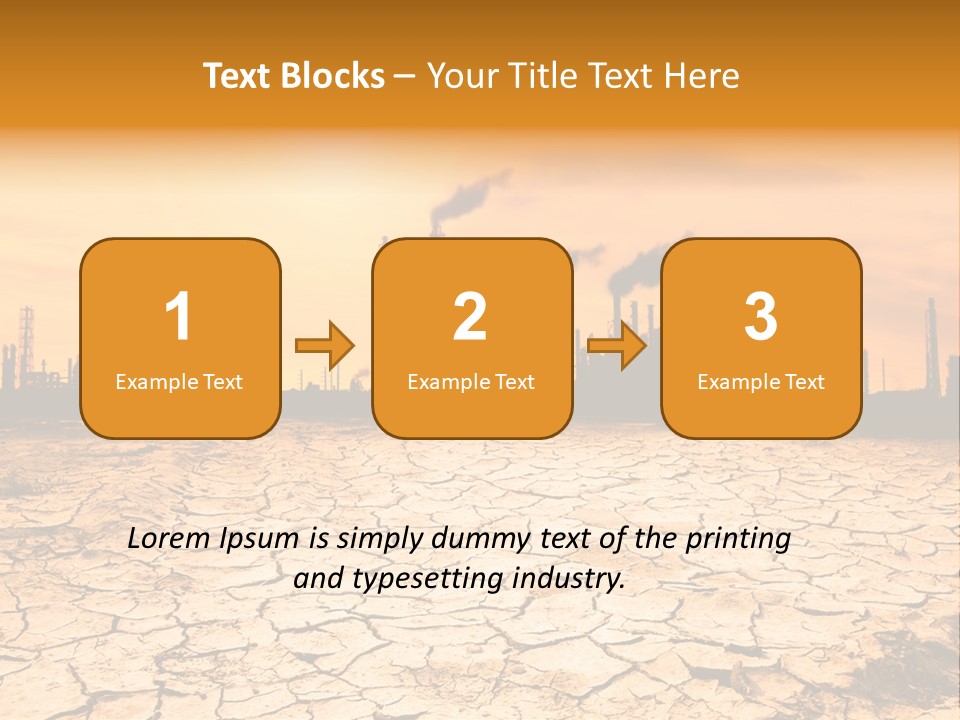 Energy Dioxide Crisis PowerPoint Template