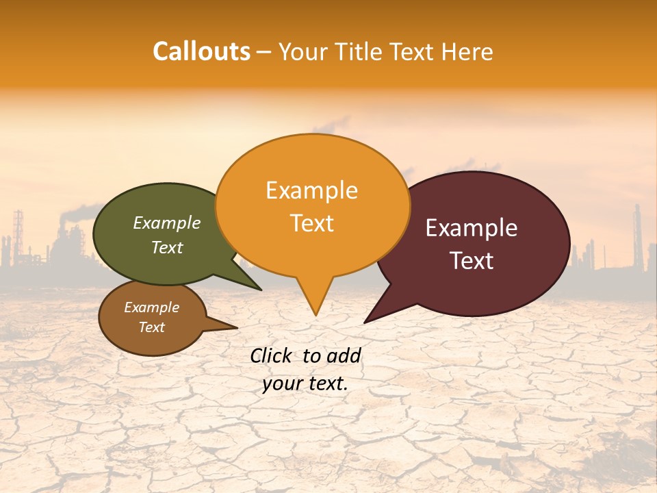Energy Dioxide Crisis PowerPoint Template