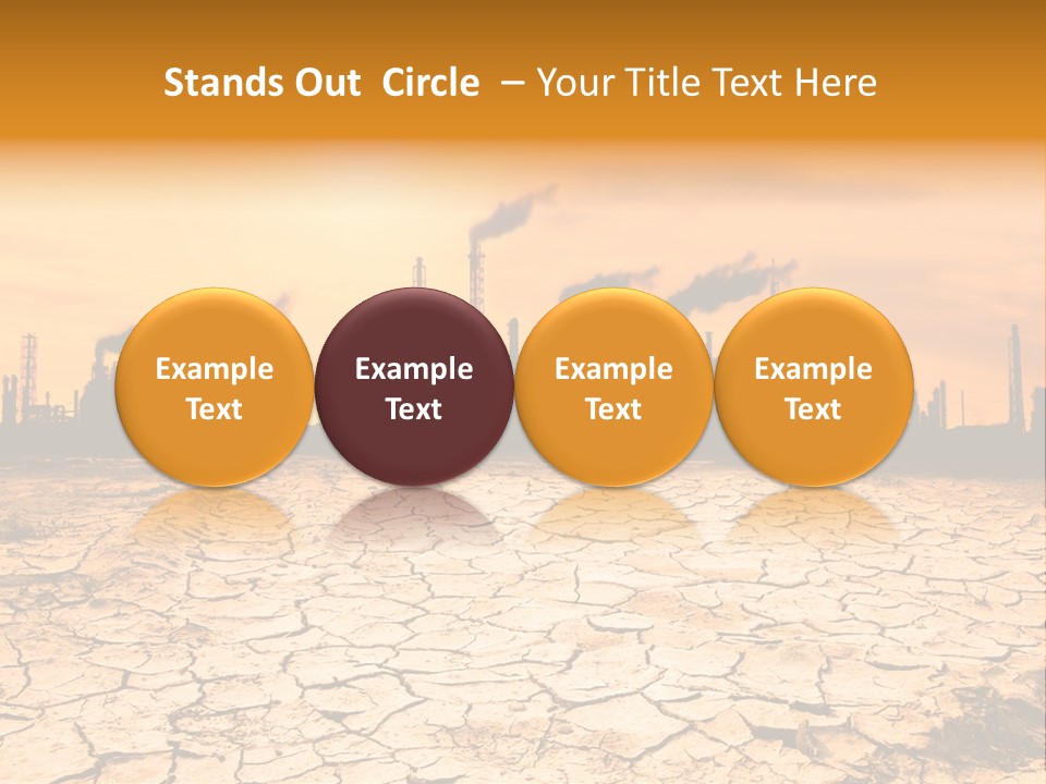 Energy Dioxide Crisis PowerPoint Template