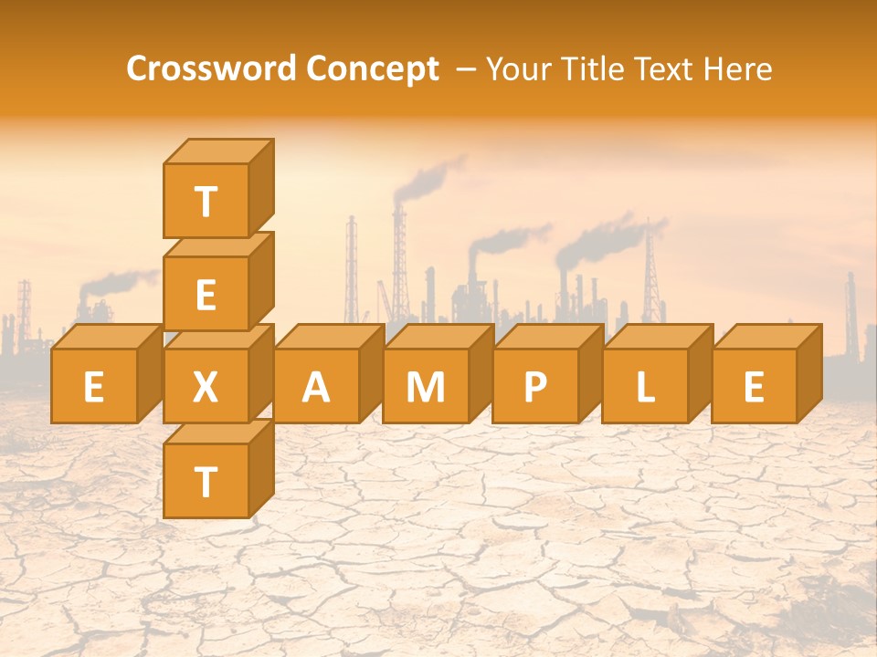 Energy Dioxide Crisis PowerPoint Template