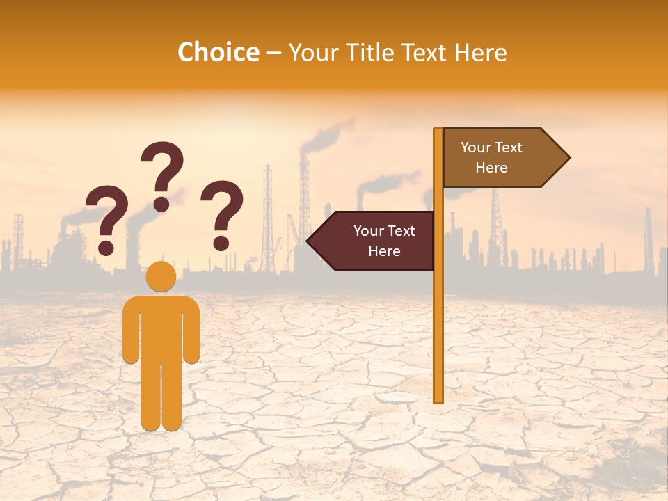 Energy Dioxide Crisis PowerPoint Template