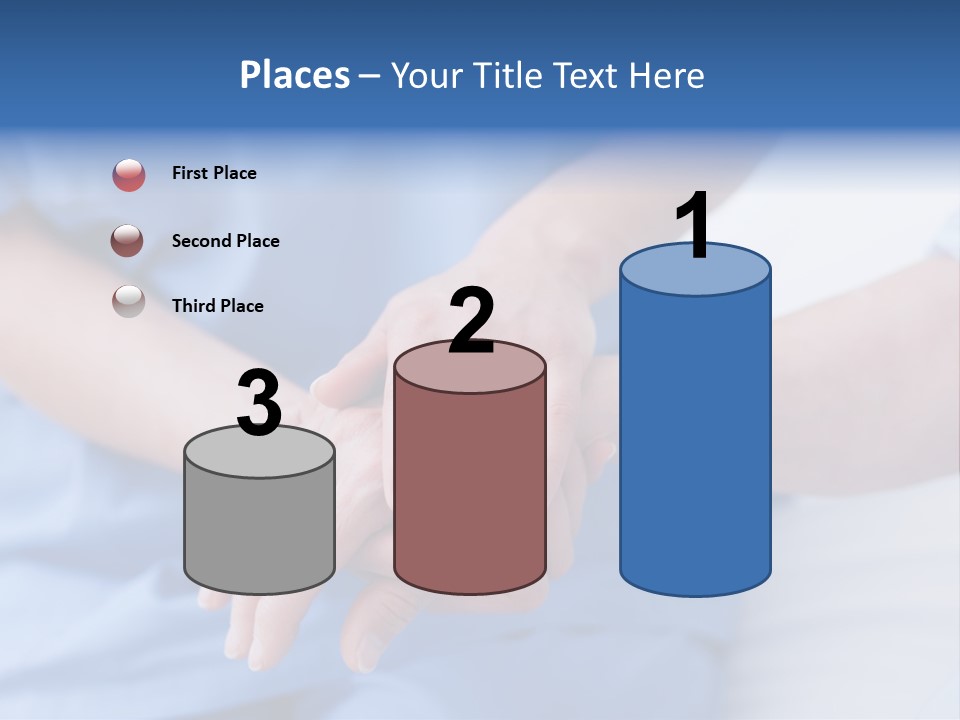 Mid Adult Clinic Holding PowerPoint Template
