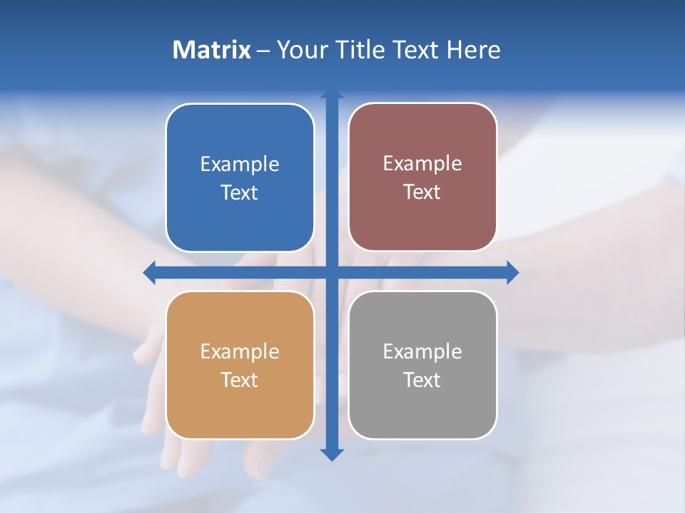 Mid Adult Clinic Holding PowerPoint Template
