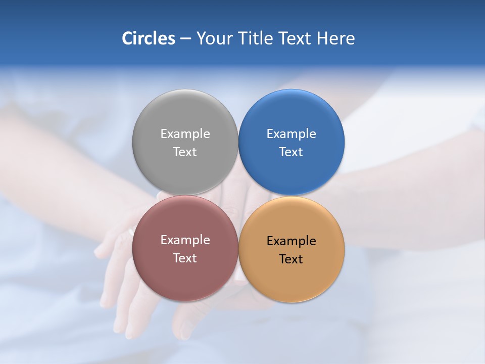 Mid Adult Clinic Holding PowerPoint Template