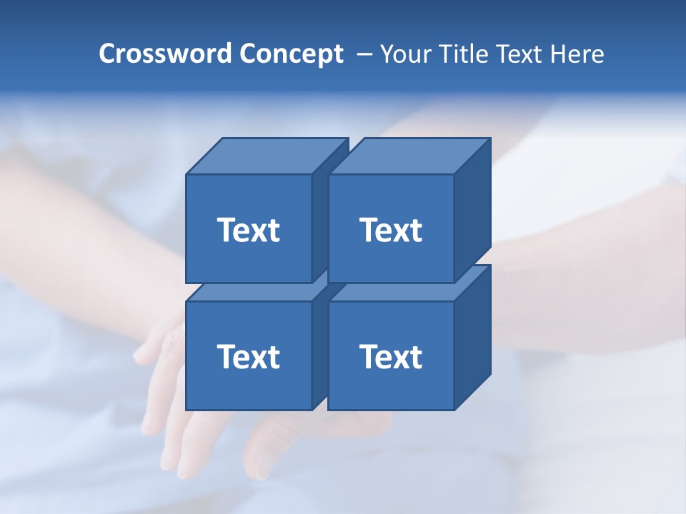 Mid Adult Clinic Holding PowerPoint Template