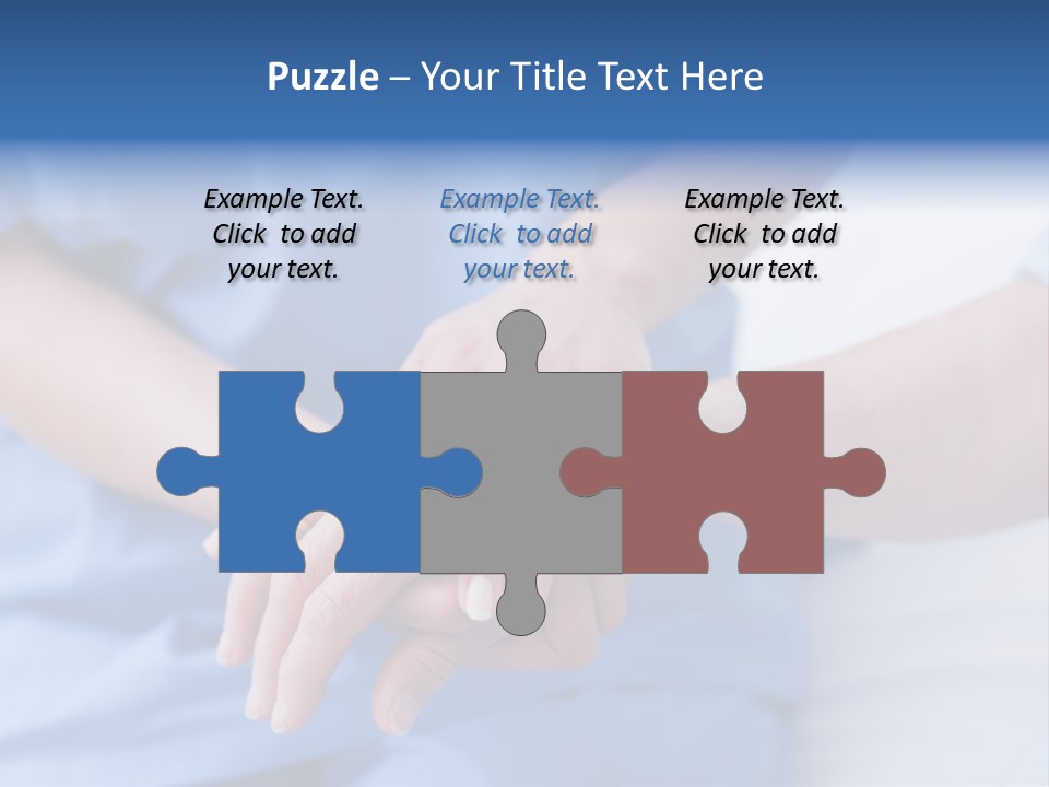 Mid Adult Clinic Holding PowerPoint Template