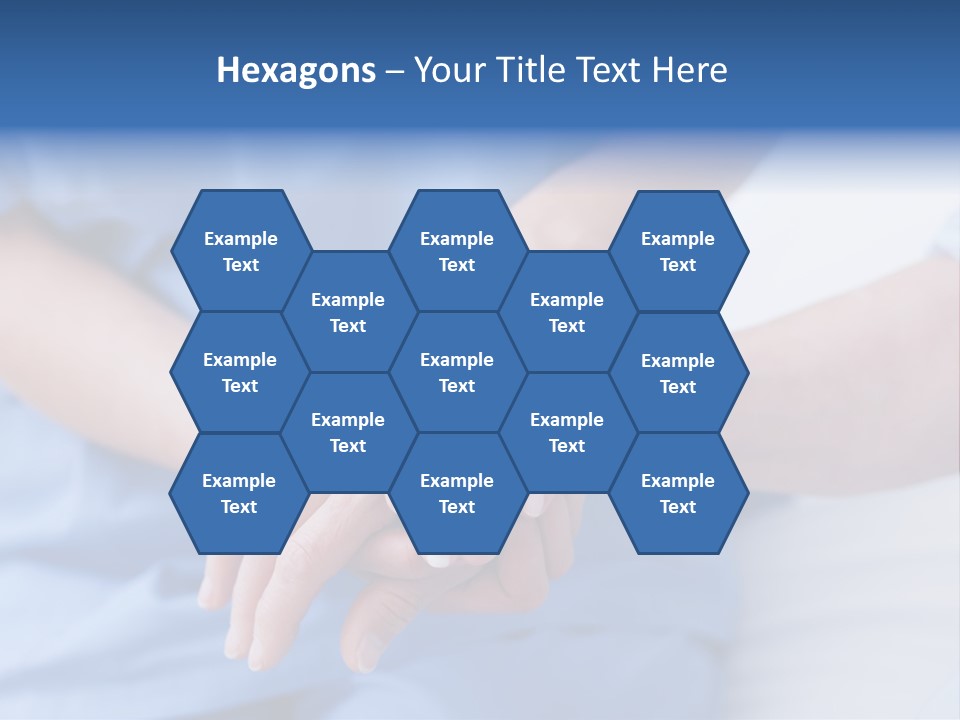Mid Adult Clinic Holding PowerPoint Template