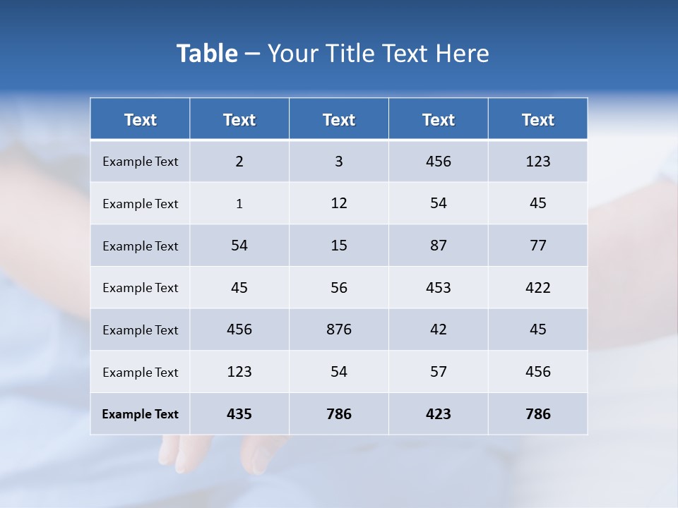 Mid Adult Clinic Holding PowerPoint Template