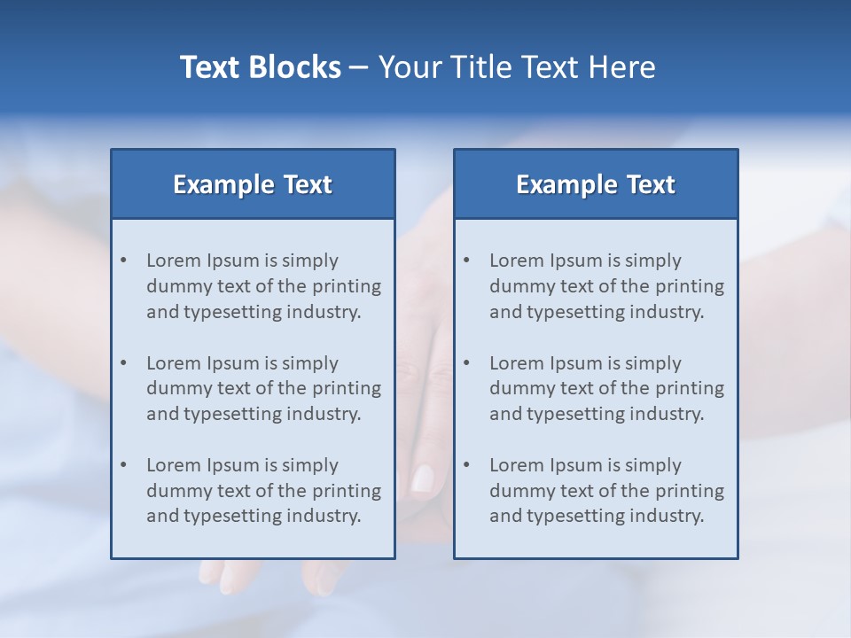 Mid Adult Clinic Holding PowerPoint Template