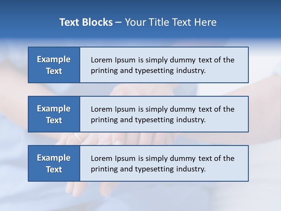 Mid Adult Clinic Holding PowerPoint Template