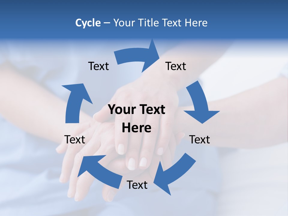 Mid Adult Clinic Holding PowerPoint Template