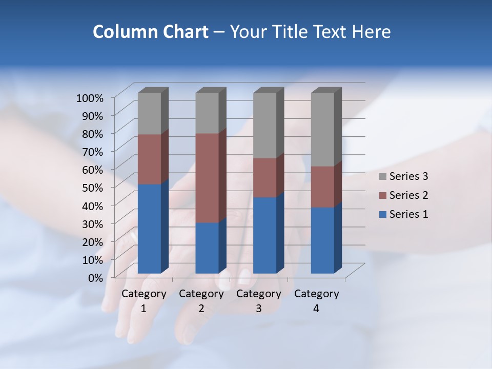 Mid Adult Clinic Holding PowerPoint Template