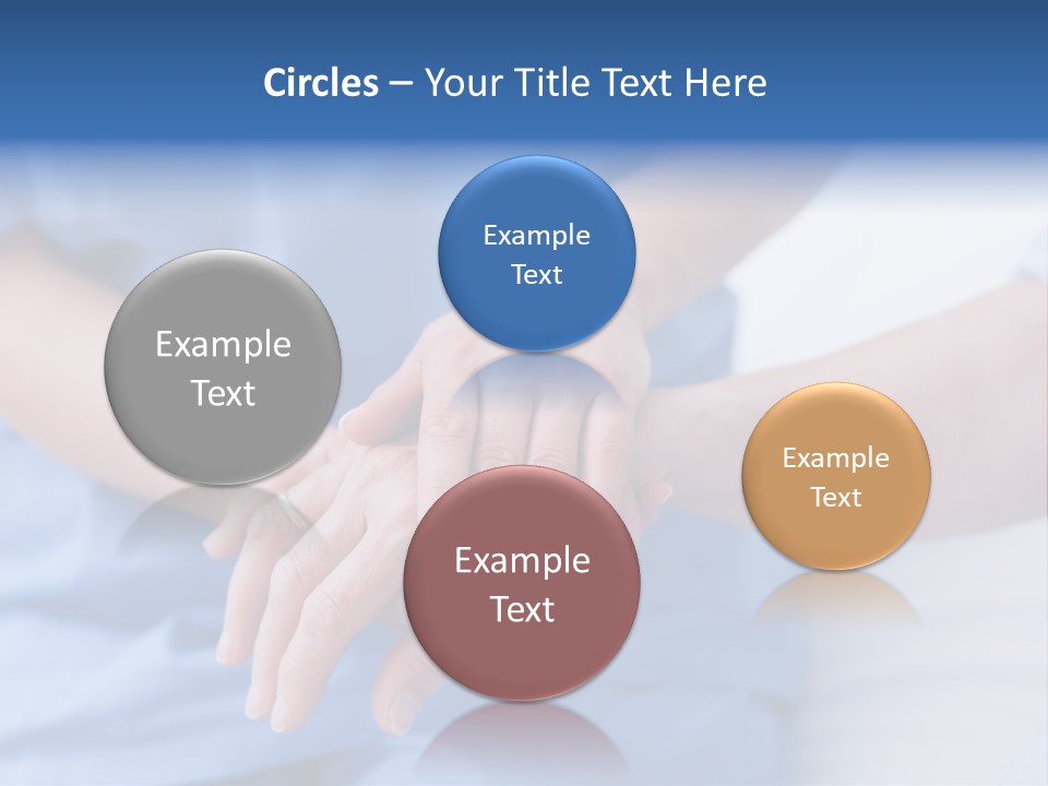 Mid Adult Clinic Holding PowerPoint Template