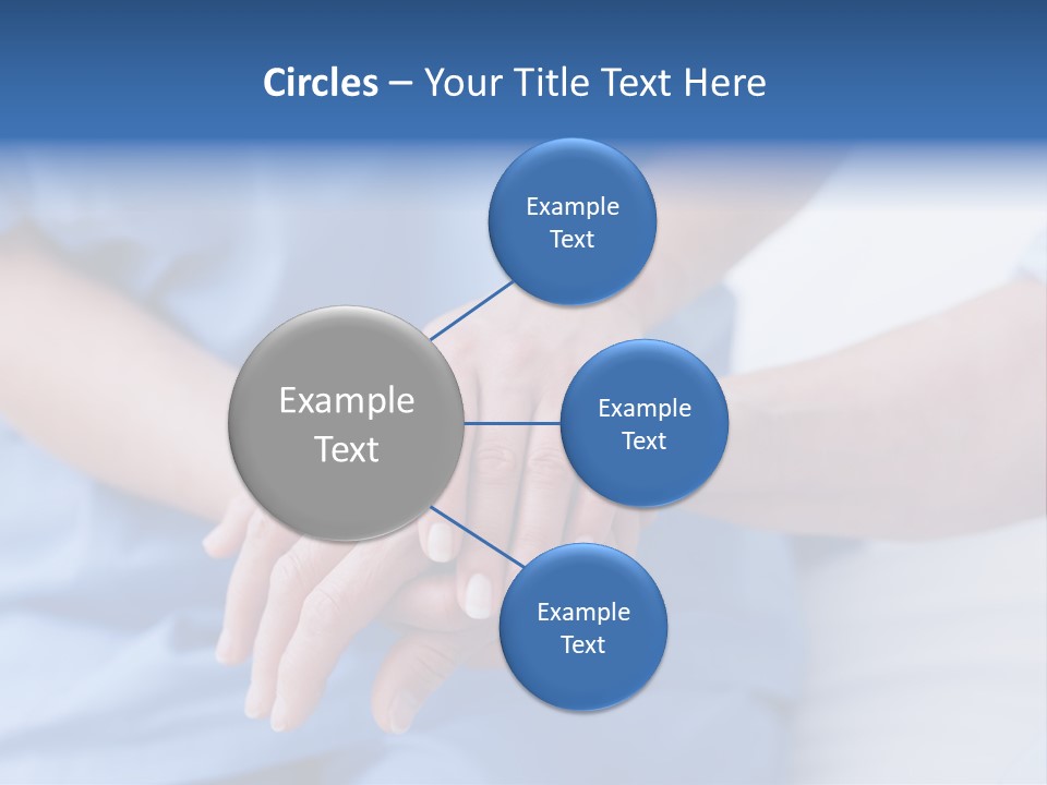 Mid Adult Clinic Holding PowerPoint Template