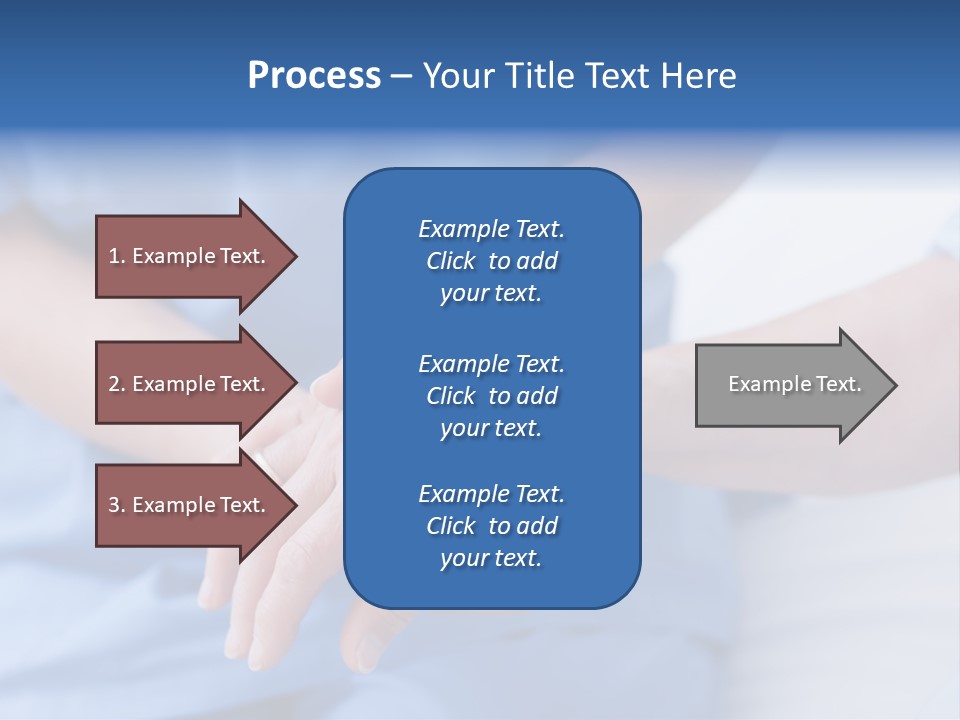 Mid Adult Clinic Holding PowerPoint Template
